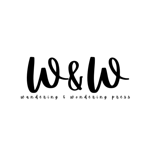 Wandering & Wondering Press logo — W&W in script.